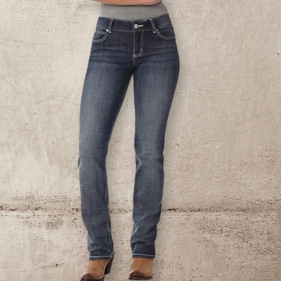 Wrangler straight leg denim jeans 7×32 - Picture 1 of 4